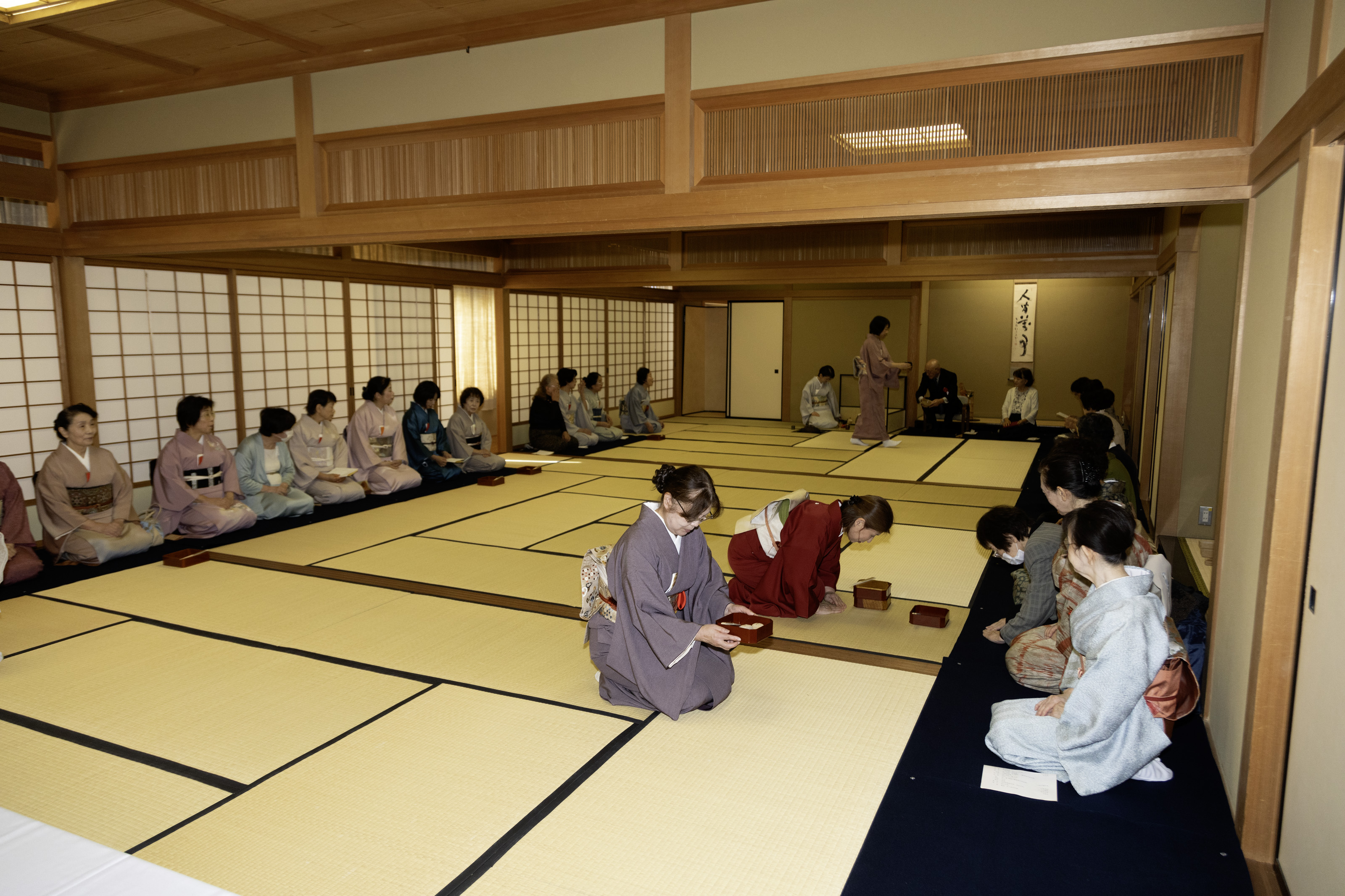 令和6年11月4日茶道裏千家淡交会高岡支部第53回高岡市芸術祭　茶会 より